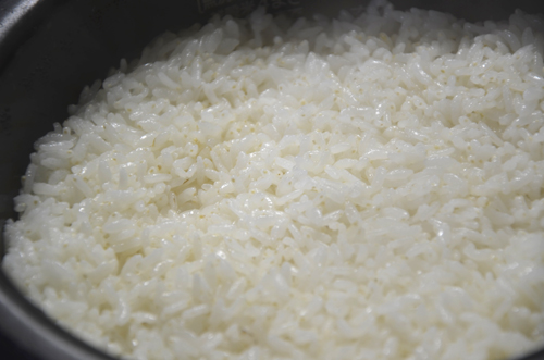 炊き上がりふんわり、生き生きとした米の香り